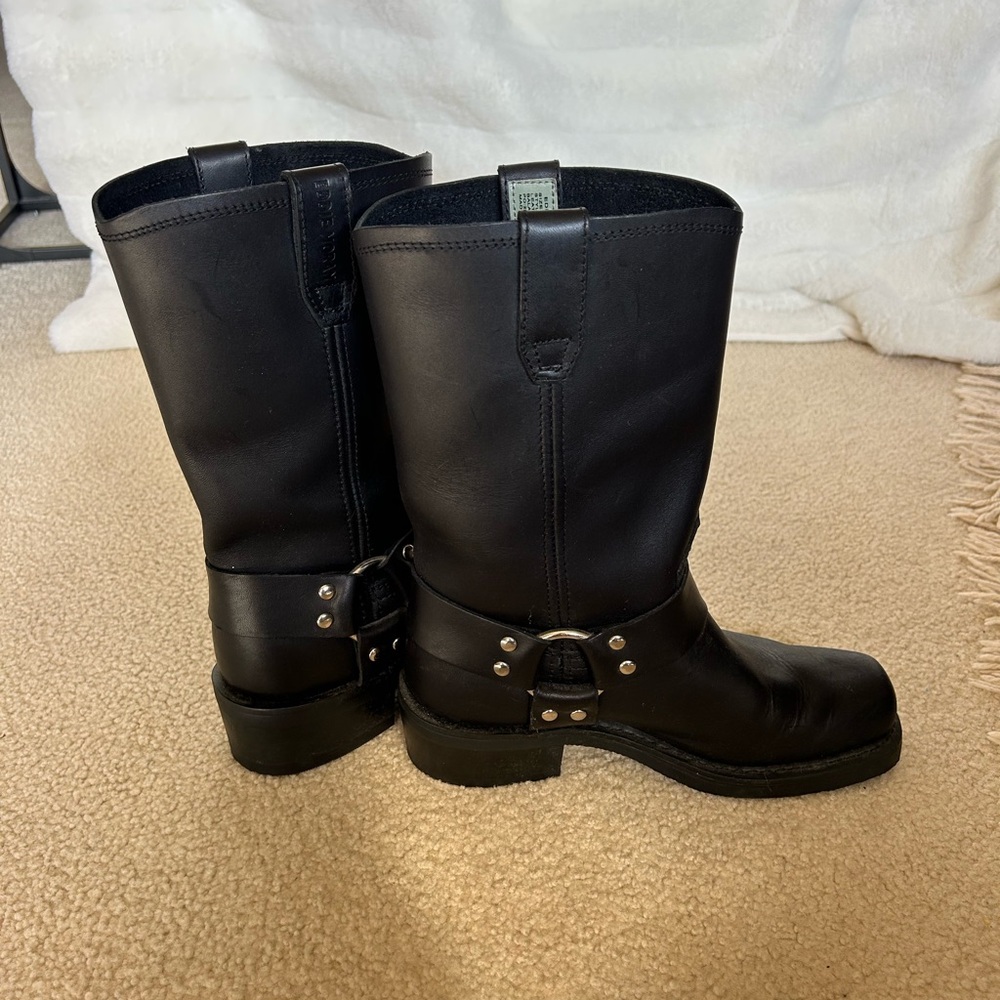 Eddie Moran Biker Boots